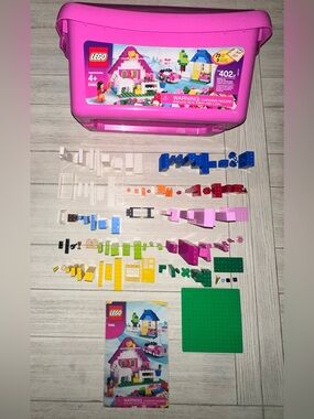 Lego Large Pink Brick Box 5560